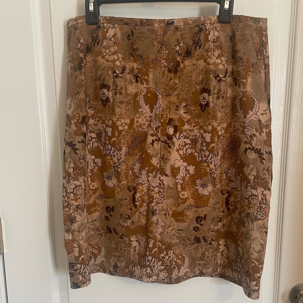 First Option Vintage Chic Floral Pencil Skirt size 12